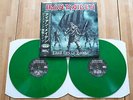 2LP - IRON MAIDEN - EDDIE RIPS UP ICELAND - GREEN VINYL NEW WITH POSTER
