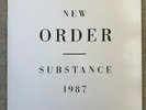 NEW ORDER SUBSTANCE 1987 UK 1ST  PRESS EMBOSSED 2LP + INNERS FACT 200 EX+/EX+