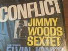 Jimmy Woods Sextet Featuring Elvin Jones - Conflict LP VG+ M3612 1st 1963 Record