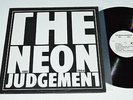 THE NEON JUDGEMENT 1981-1984 LP Scarface Belgium face-7 Electro Vinyl VG+/VG+