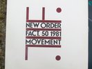 New order fact 50 1981 movement rare vinyl LP joy division FREE SHIPPING