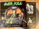 OVERKILL - Under The Influence OG 1st Press Vinyl LP 1988 Megaforce Thrash Metal