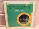 MALAYSIA LP ethnomusicology ANTHOLOGY gatefold BOOKLET nice copy 1971