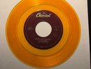 THE BEATLES Here Comes the Sun on Capitol Yellow Vinyl Jukebox 45 NM