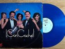 LOUIE RAMIREZ & RAY DE LA PAZ Con  Cache 1984 Blue Vinyl LP salsa latin jazz