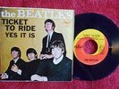 THE BEATLES    TICKET TO RIDE  45 & PICTURE SLEEVE 