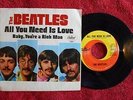 THE BEATLES   ALL YOU NEED IS LOVE   45 & PICTURE SLEEVE