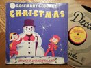 COLUMBIA 78 w/PS RECORD/ROSEMARY CLOONEY/WINTER WONDERLAND/CHRISTMAS/ EX