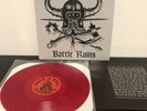 BATTLE RUINS S/T LP RED CLEAR /500 No Tolerance Rival Mob The Templars Oi  RRD
