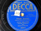 GOSPEL/JAZZ 78: ROSETTA THARPE-LUCKY MILLINDER Orch. ROCK  DANIEL Decca 3956