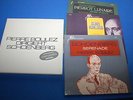 Boulez Schoenberg Pierrot Lunaire, Serenade, Chamber Symphony French Ades 3LP NM