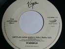 D'angelo Untitled (How doesit feel)/ Left & right 45rpm record 7 Rap Hip hop