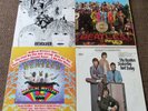BEATLES: 4 LP Lot; REVOLVER; SGT PEPPER; YESTERDAY TODAY, MAGICAL MYSTERY TOUR