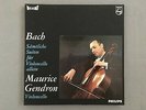 Bach Complete Suites Violoncello Gendron 3LP Philips 835 272/74 AY Hi-Fi Stereo