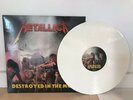 METALLICA- DESTROYED IN THE MOSH LIVE IN NY - NEW WHITE COLORED VINYL LP RECORD