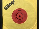 WINGS Hi Hi Hi / C Moon FACTORY SAMPLE APPLE RARE SLEEVE UK 7” 45 VINYL EX