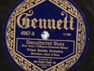 Friars Society Orchestra GENNETT 4967 V+ PRE WAR JAZZ 78