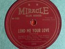 BLUES 78 MEMPHIS SLIM LEND ME YOUR LOVE/ROCKIN' THE HOUSE - MIRACLE E-