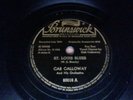EX RARE jazz 78 Cab Calloway St. Louis Blues / Bugle Call Rag Brunswick 80016
