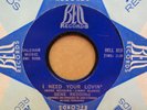 GENE REDDING I NEED YOUR LOVIN' / I GOT SOUL OG USA BELL RECORDS 7