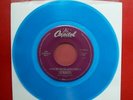 Beatles  RARE  * WHILE MY GUITAR GENTLY WEEPS  * BLUE VINYL JUKE BOX  45  NEW