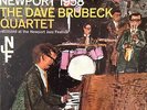 Newport 1958 Jazz Festival Dave Brubeck Quartet LP Records Vinyl Album CS 8082