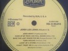 Jerry Lee Lewis Album N°3 NEAR MINT London Records Vinyl LP