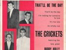 BUDDY HOLLY & THE CRICKETS 45 EP THATLL BE THE DAY+PS ENGLAND RARE 1960
