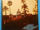 EAGLES HOTEL CALIFORNIA VINYL LP 1976 ORIGINAL POSTER PLAYS GREAT  VG/VG+ B