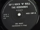 The Rebounds-One Night/Leroy-UK 7”-DIY Private Neo Rockabilly RnR-1970s-HEAR