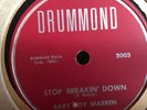 BABY BOY WARREN DRUMMOND 3003 BLUES 78 RPM E 
