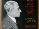 SAMSON FRANCOIS RAVEL COLUMBIA VINYL LP PIANO CONCERTO IN G MINOR 33CX 1747 MONO