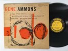 GENE AMMONS All Star Sessions Prestige 7050 Mono DG RVG Yellow & Black VG+ LP