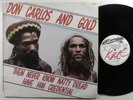DON CARLOS & GOLD Them Never Know Natty Dread Have Him Credentials HIT BOUND LP