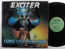 EXCITER Long Live The Loud COMBAT LP VG++