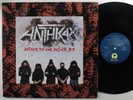 ANTHRAX Attack Of The Killer B's ISLAND LP VG++ club edition