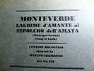 MONTEVERDI Lagrime d Amante al Sepolcro Cantori Bolognesi Marino Cremesini
