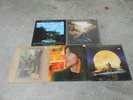 JACKSON BROWNE-5 LP'S-VINYL-FOR EVERYMAN-DIE CUT-LATE FOR THE SKY-HOLD OUT-MORE