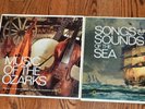 NATIONAL GEOGRAPHIC Vinyl 2 LP Music Of Ozarks Sounds Of The Sea Gatefold Vinyl