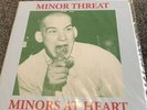 MINOR THREAT - MINORS AT HEART Lp - GREEN WAX    (YOUTH BRIGADE, FUGAZI, G.I )