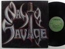 NASTY SAVAGE Self-Titled COMBAT/METAL BLADE LP VG++