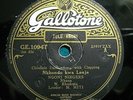 AFRICAN ZULU 78 rpm Record   Gallotone GE.1094T   Ngoni Singers   N. Rhodesia