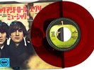 THE BEATLES - ROCK AND ROLL MUSIC - VERY RARE  JAPAN APPLE RED VINYL 45'PS