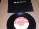 ac/dc back in black single portugal rare radio triunfo 45