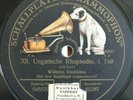 Backhaus. Liszt (Hungarian Rhapsody 12). Schall 65287. NM-