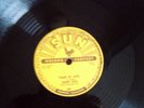 Johnny Cash Sun 78 RPM 10 Inch Record #258  There You Go