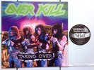 OVERKILL . taking over LP 1.Press 1987 Kreator Sodom Slayer Running Wild Bathory