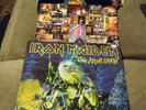 IRON MAIDEN LIVE AFTER DEATH ORIGINAL PRESSING LP VINYL w orig poster vtg rock