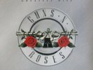 GUNS N' ROSES 'Greatest Hits' 2017 German compilation LP w/poster, WHITE WAX
