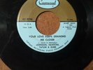 Johnson Hawkins Tatum Durr Your Love Keeps Drawing Me Closer Northern 45  NM